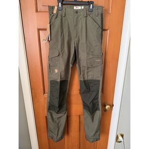 Men's Fjall Raven Vidda Pro Trousers Green-Deep Forest 29"X34" NWT